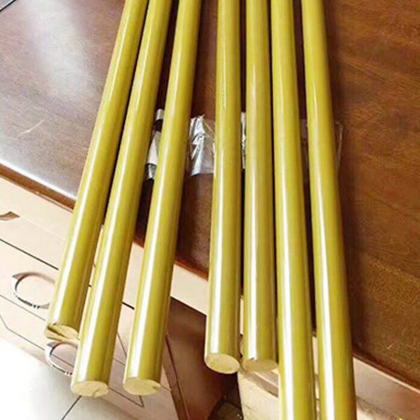 yellow pei rod plastic