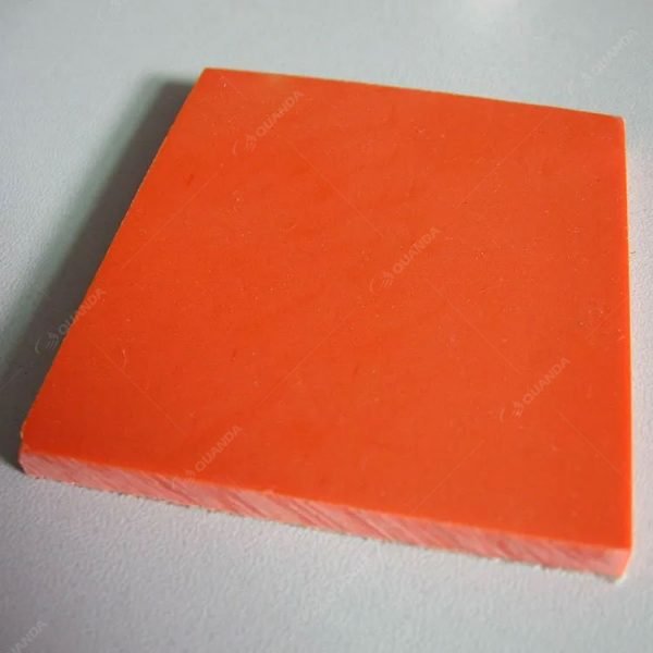 PVC plastic sheet orange