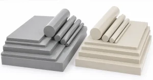 Lasenic PVC and CPVC industrial plastic sheets and rods comparison for high temperature and chemical applications